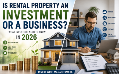Is Owning a Rental Property Considered an Investment or a Business in 2026?