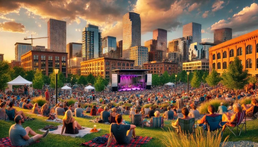 Summer Concert in Denver Colorado