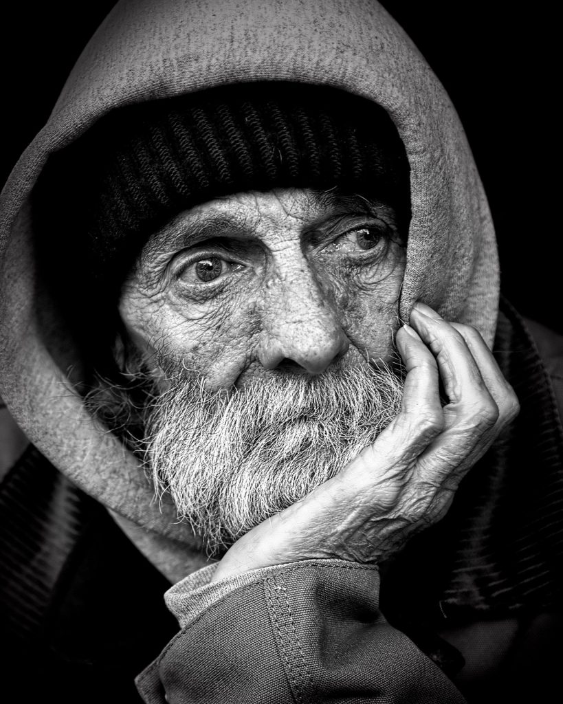 denver homeless man